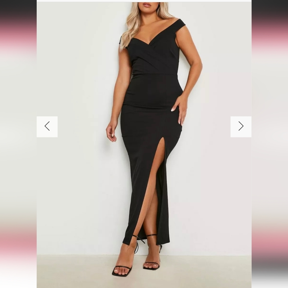 Black formal dress
